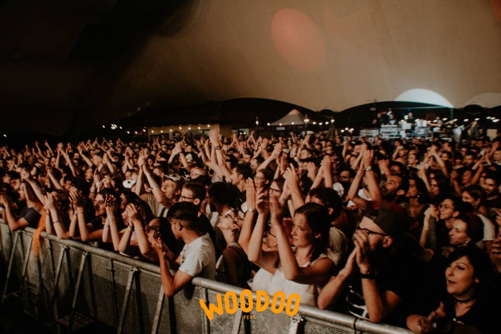 Il venerdì sera al Woodoo Fest
