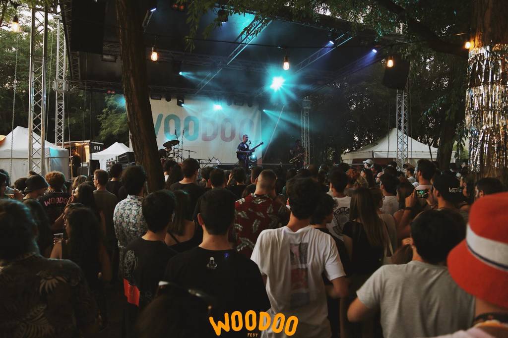 Il venerdì sera al Woodoo Fest