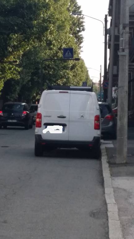 Viabilità per i ciclisti in via Torino a Gallarate