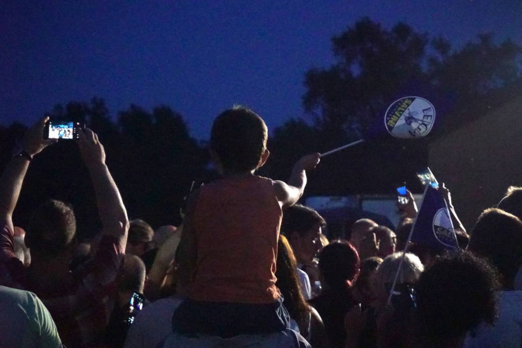 Salvini alla Festa della Lega di Golasecca