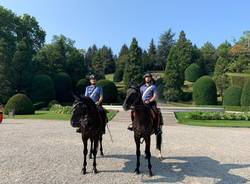 Ai Giardini i carabinieri a cavallo