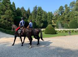 Ai Giardini i carabinieri a cavallo