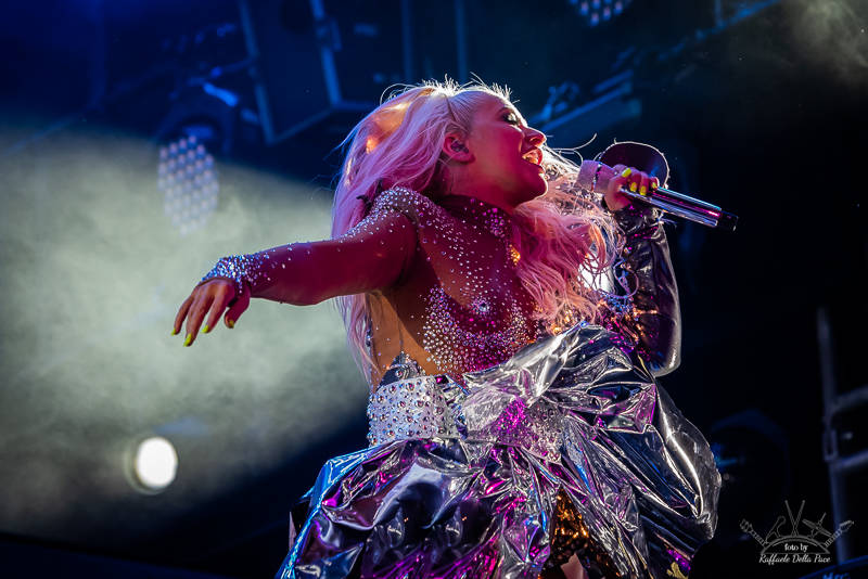 Christina Aguilera in concerto a Moon and Stars