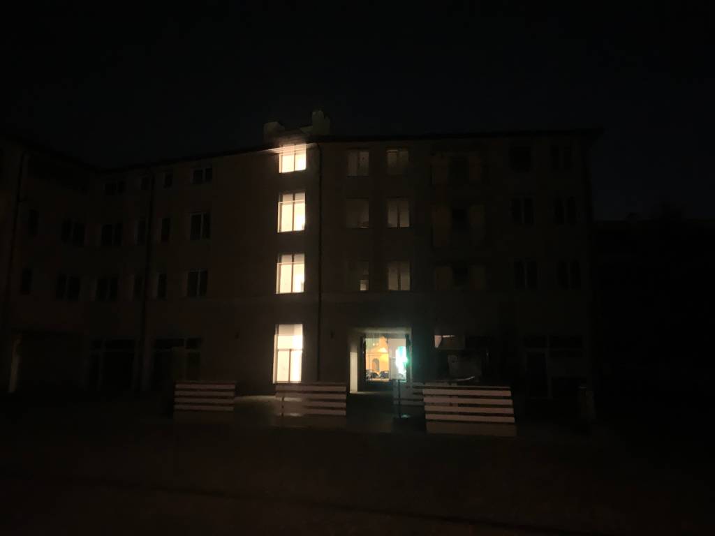 Il buio nel centro di Busto