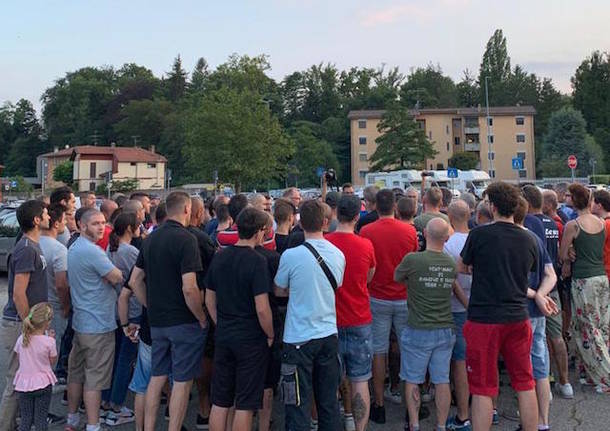 incontro stadio ultras benecchi luglio 2019