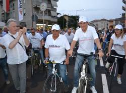 L'inaugurazione di via Lonate