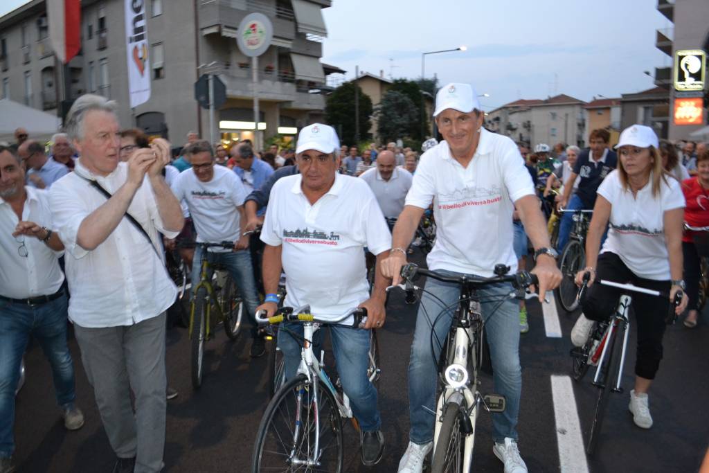 L'inaugurazione di via Lonate