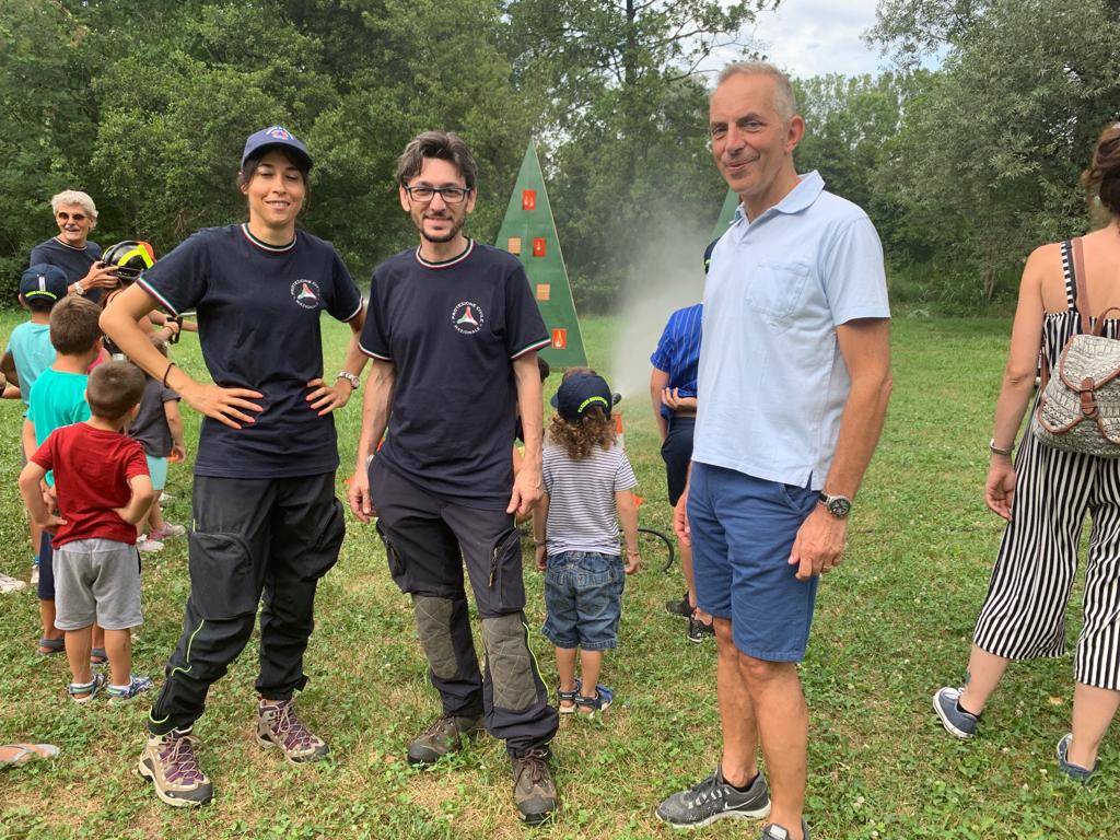La protezione civile varese-Buguggiate festeggia 25 anni