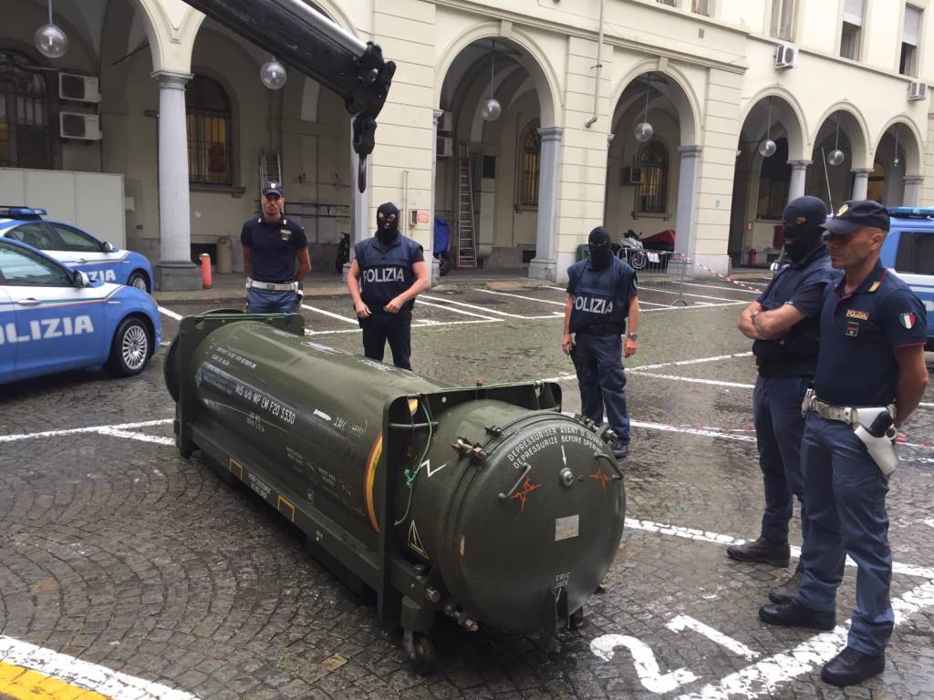 Missile antiaereo sequestrato