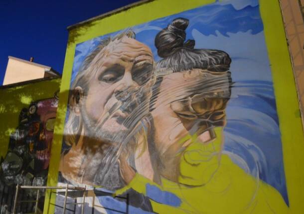 Nervi a pezzi: street art e sport alla ex meccanica di Nerviano