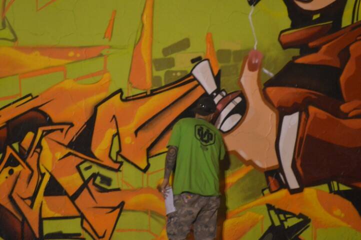Nervi a pezzi nerviano street art alla ex meccaninca murales graffiti arte  7 