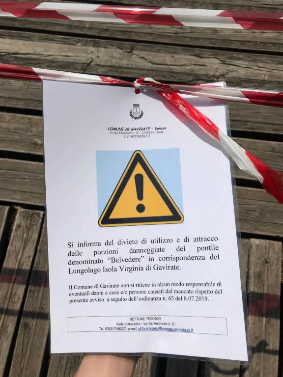 Pontile Belvedere a Gavirate