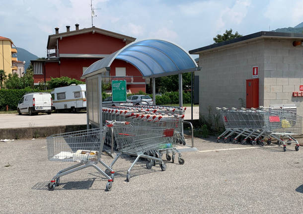 Porto Ceresio - Il supermercato Iperdì - luglio 2019