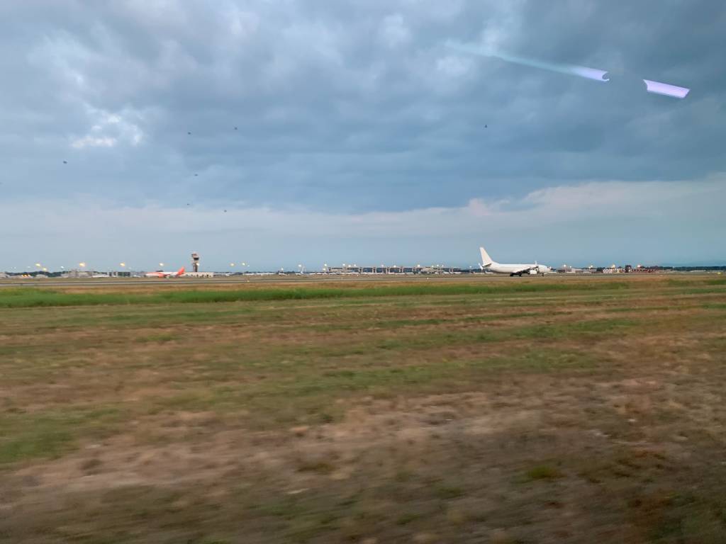 Primo giorno di voli da Linate a Malpensa 
