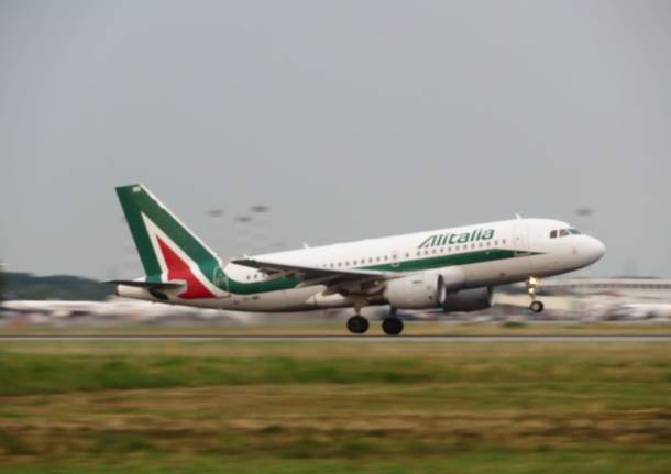 Primo giorno di voli da Linate a Malpensa 