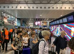 Primo giorno di voli da Linate a Malpensa 