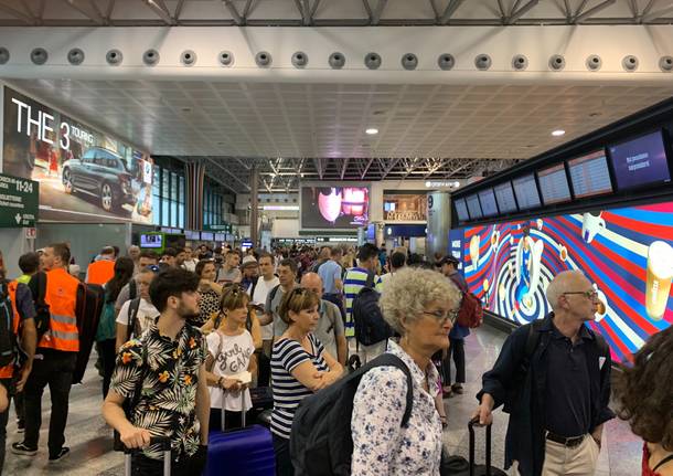 Primo giorno di voli da Linate a Malpensa 