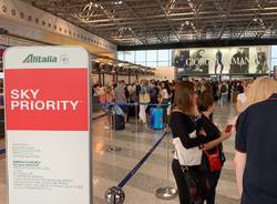 Primo giorno di voli da Linate a Malpensa 