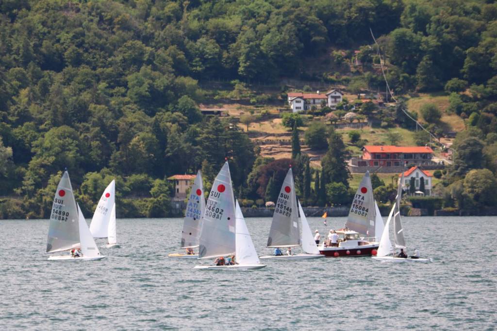 Regata velica sul Lago Maggiore