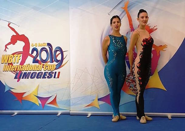 Alessia Alfano e Barbara Causa twirling tradate