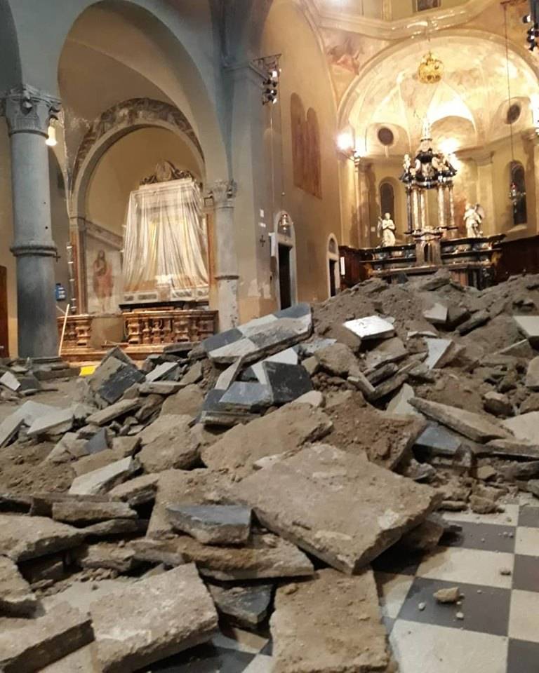 Arcisate - Lavori e ritrovamenti nella basilica di San Vittore