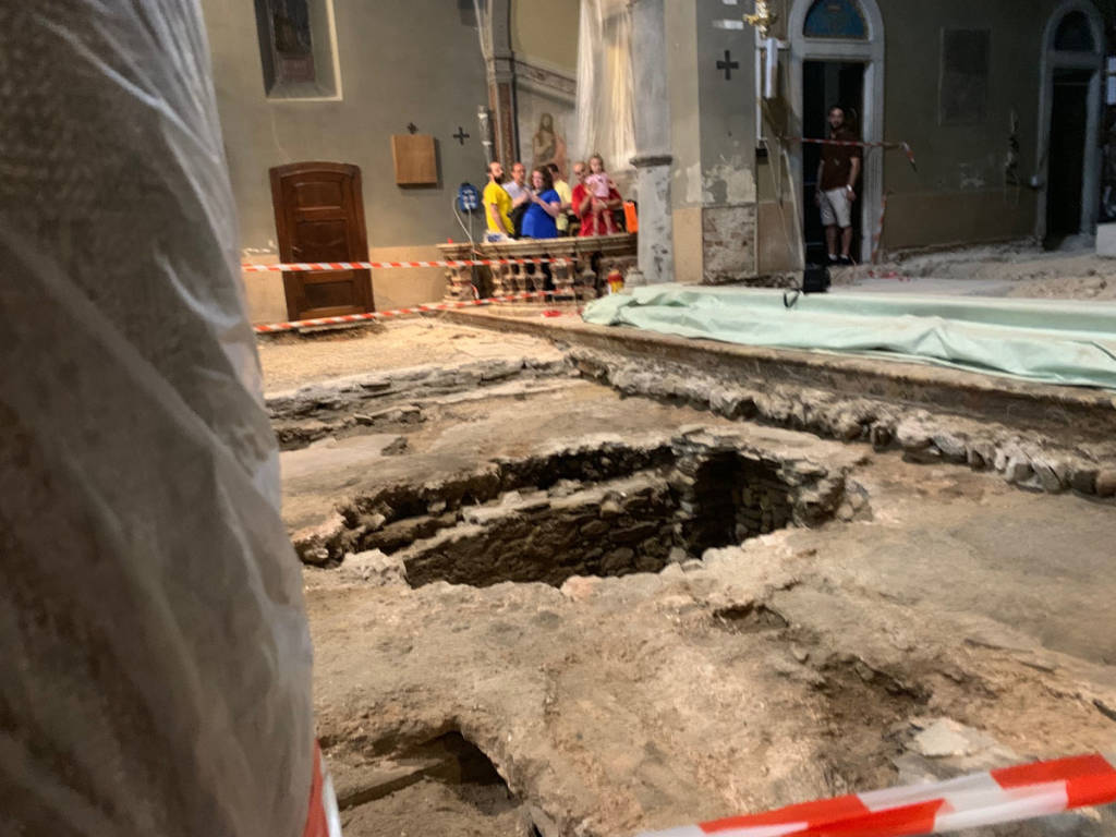 Arcisate - Visita guidata agli scavi basilica San Vittore