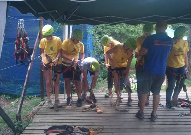 Camp di volontariato con Legambiente Varese Luglio 2019