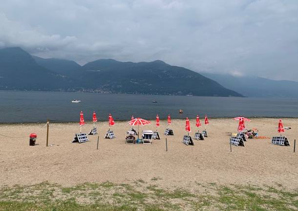 Germignaga e la sua spiaggia