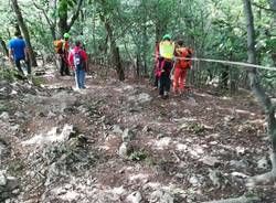 Soccorso alpino in azione al sasso del ferro