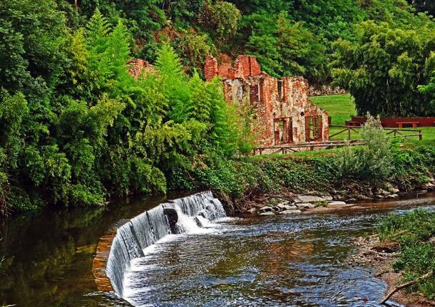 Vecchio Mulino di Marnate e Fiume Olona