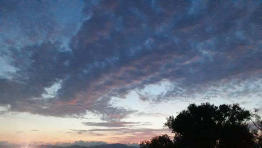 Il fascino di un tramonto