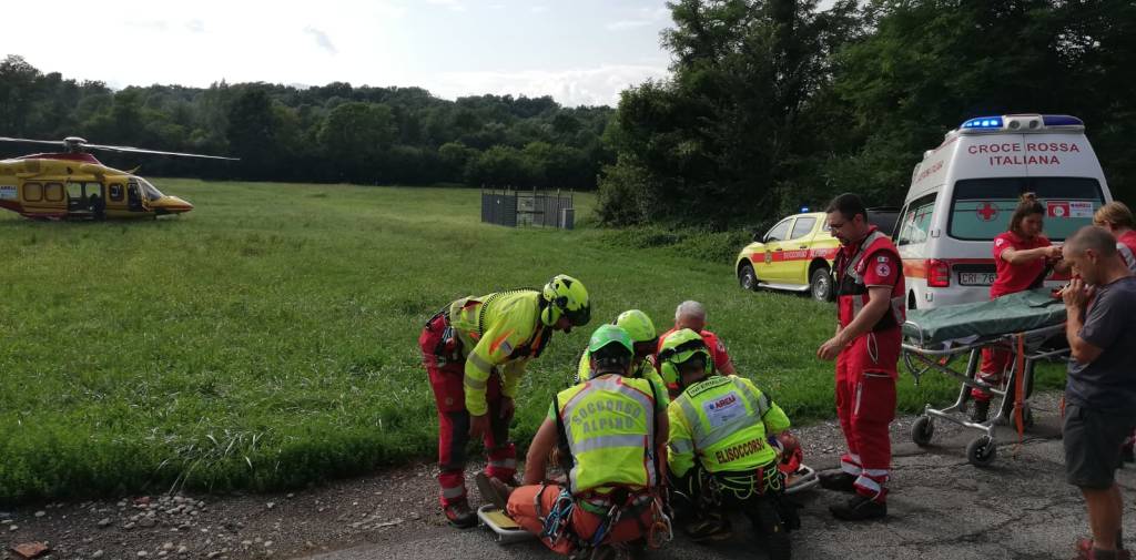 Il sabato di lavoro del soccorso alpino