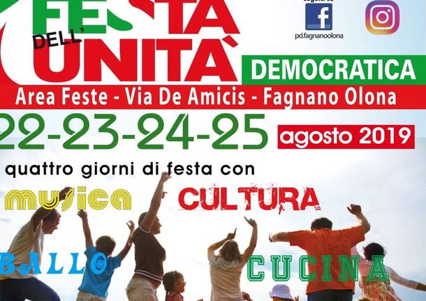 festa unità democratica fagnano olona