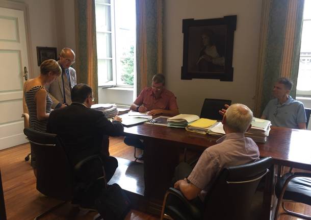Firma della schiaparelli per convenzione Dacia
