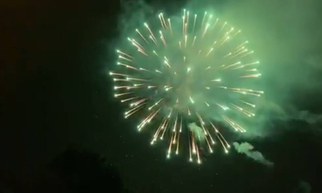 I fuochi d'artificio di Sant'Eusebio sconfiggono anche le previsioni meteo