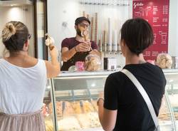 La gelateria del lago di Sesto Calende