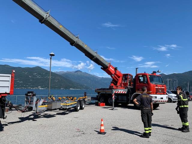 Lago Maggiore, si cerca lo scomparso col robot