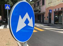 Le nuove rotonde in via Magenta