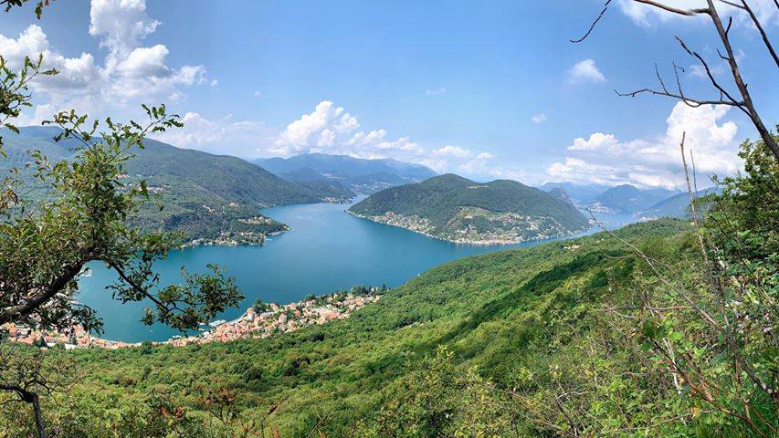 Monte Grumello veduta Lago di Lugano