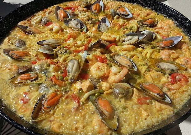 paella cucina spagnola spagna riso