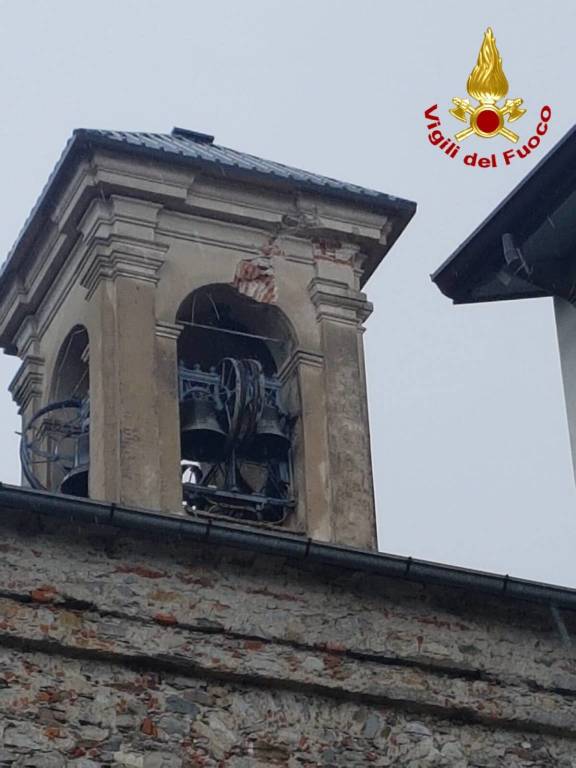 Provincia. maltempo, foto Vigili del fuoco