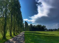 Sole e nuvole - foto di Angela Garegnani