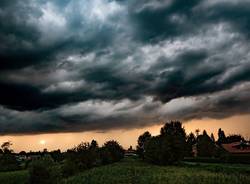 tramonto dopo il temporale a Golasecca - foto di Mirko landoni