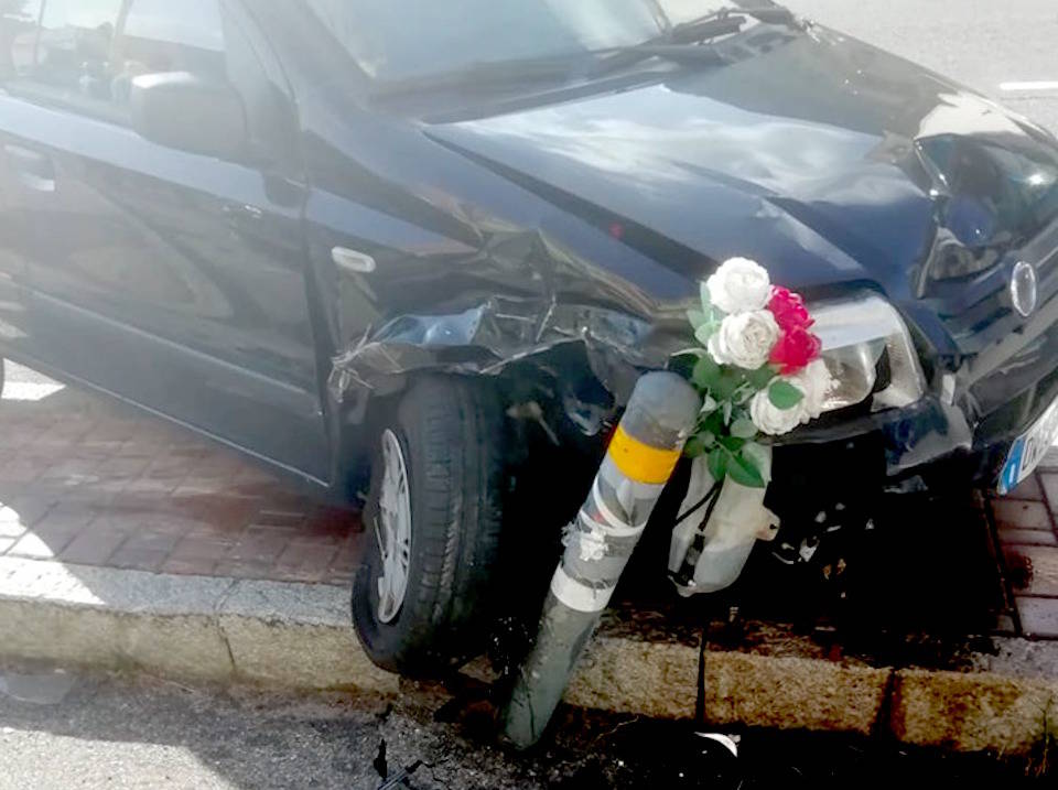 Bisuschio - Incidente via Mazzini - foto di Gennaro Gesuito