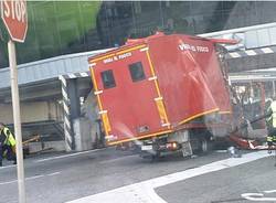 Incidente vigili del fuoco a Malpensa