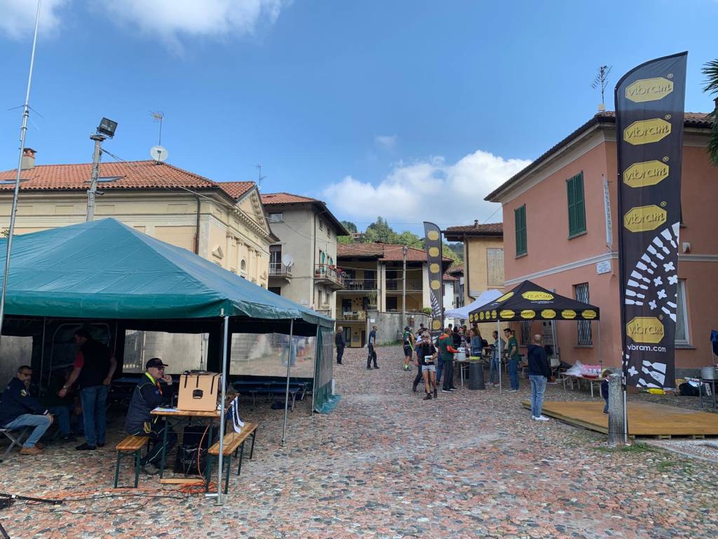 Campo dei Fiori Trail 2019 - Il ristoro al Brinzio