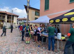 Campo dei Fiori Trail 2019 - Il ristoro al Brinzio