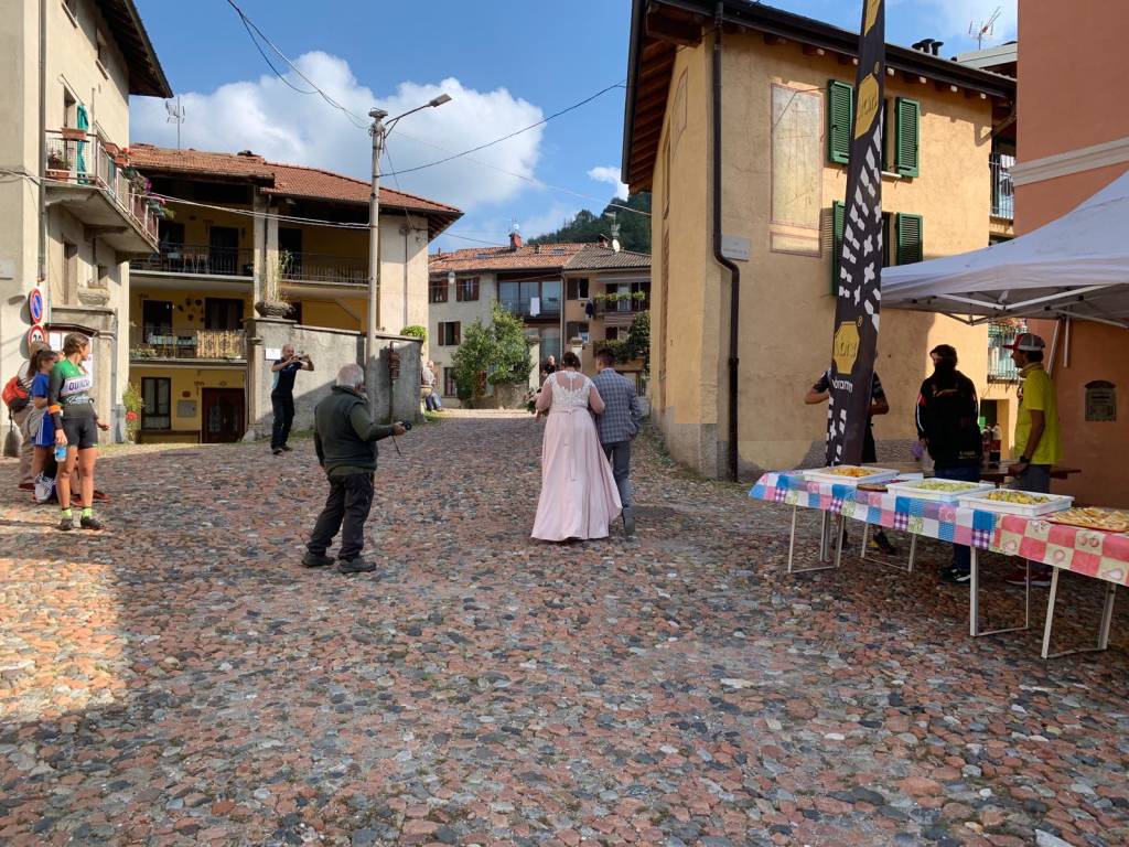 Campo dei Fiori Trail 2019 - Il ristoro al Brinzio