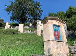 La scuola di mosaico nella sacrestia della chiesa