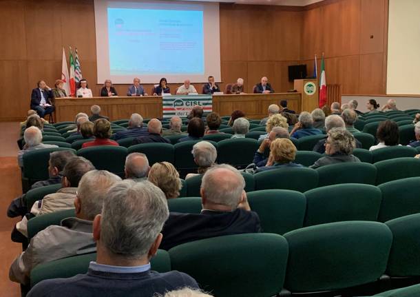 carovana della salute convegno FNP cisl dei laghi